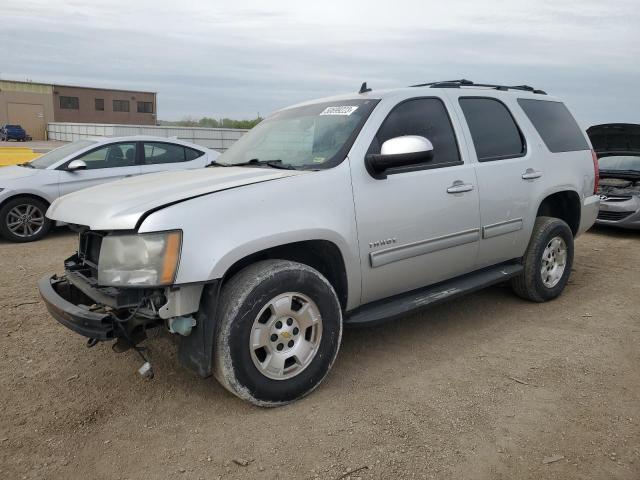 1GNUKBE07AR130717 - 2010 CHEVROLET TAHOE K1500 LT SILVER photo 1