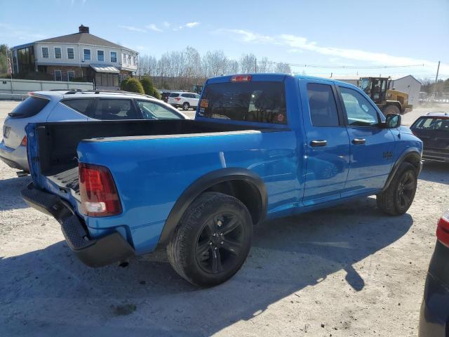 1C6RR7GG8MS585887 - 2021 RAM 1500 CLASS SLT BLUE photo 3