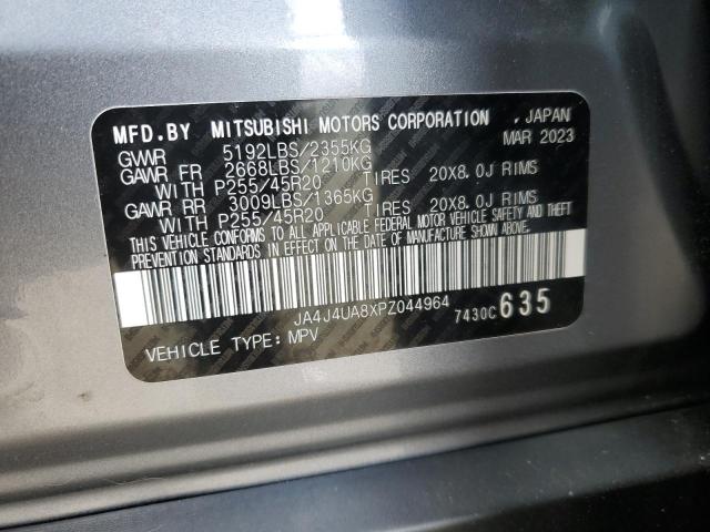 JA4J4UA8XPZ044964 - 2023 MITSUBISHI OUTLANDER SE SILVER photo 14