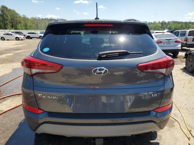 KM8J33A22HU481981 - 2017 HYUNDAI TUCSON LIMITED GRAY photo 6