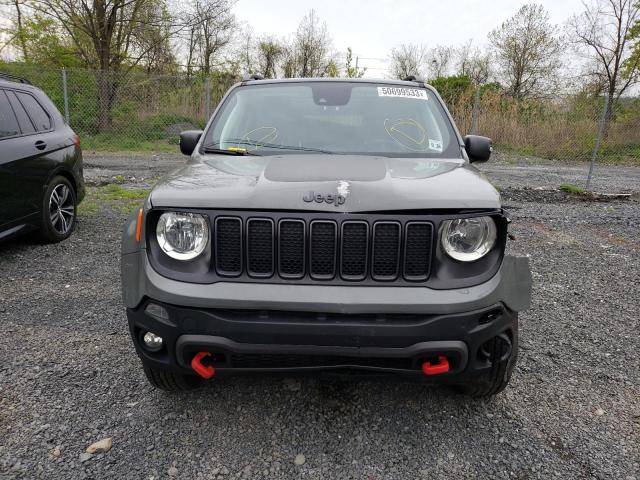 ZACNJDC17MPM66102 - 2021 JEEP RENEGADE TRAILHAWK GRAY photo 5