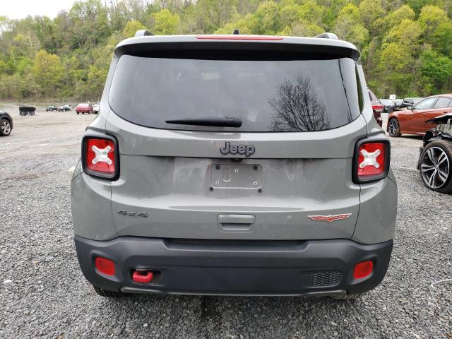 ZACNJDC17MPM66102 - 2021 JEEP RENEGADE TRAILHAWK GRAY photo 6