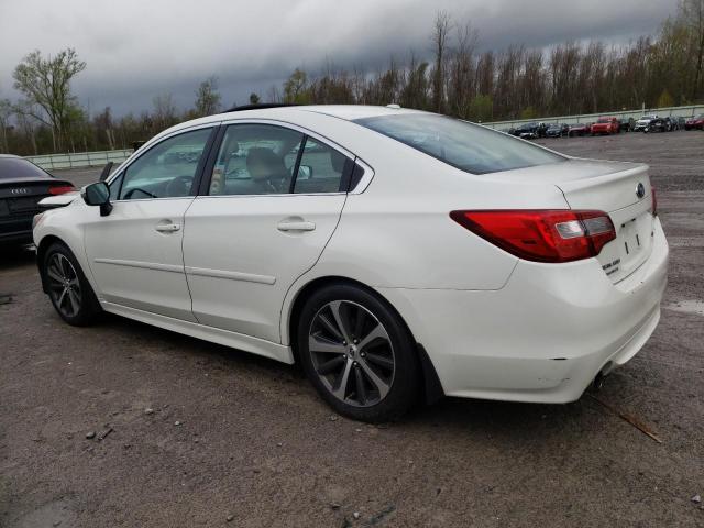 4S3BNAL66F3018736 - 2015 SUBARU LEGACY 2.5I LIMITED WHITE photo 2