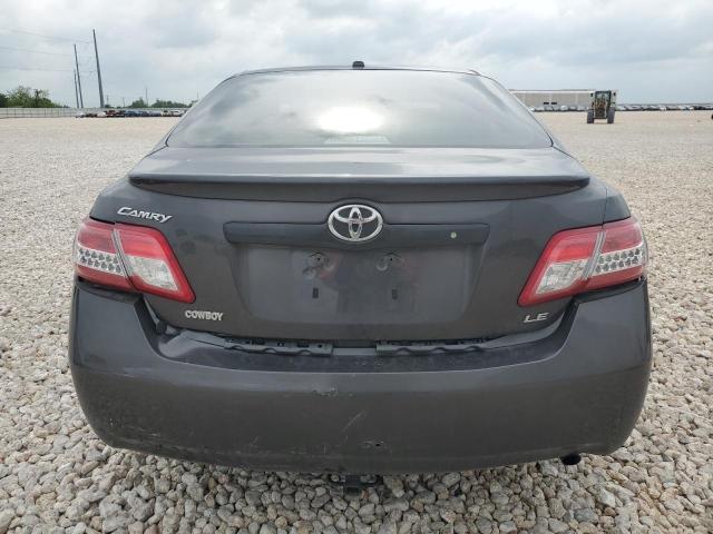 4T4BF3EK7AR025430 - 2010 TOYOTA CAMRY BASE GRAY photo 6