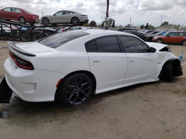 2C3CDXCT3MH507867 - 2021 DODGE CHARGER R/T WHITE photo 3