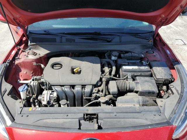 3KPF34AD9KE096683 - 2019 KIA FORTE GT LINE RED photo 11