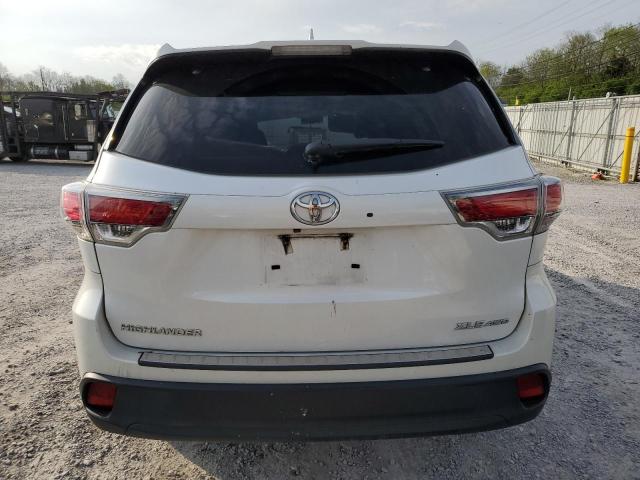 5TDJKRFH4GS264538 - 2016 TOYOTA HIGHLANDER XLE Ağ foto 6