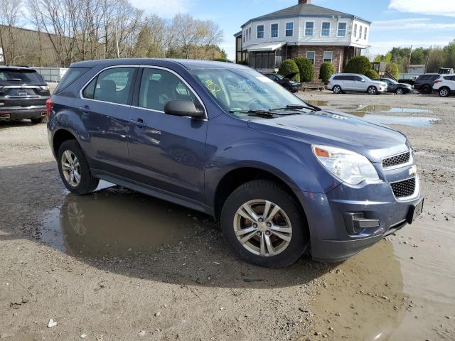 2GNALAEK8E6209004 - 2014 CHEVROLET EQUINOX LS BLUE photo 4