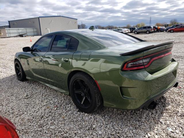 2C3CDXGJXLH107571 - 2020 DODGE CHARGER SCAT PACK GREEN photo 2