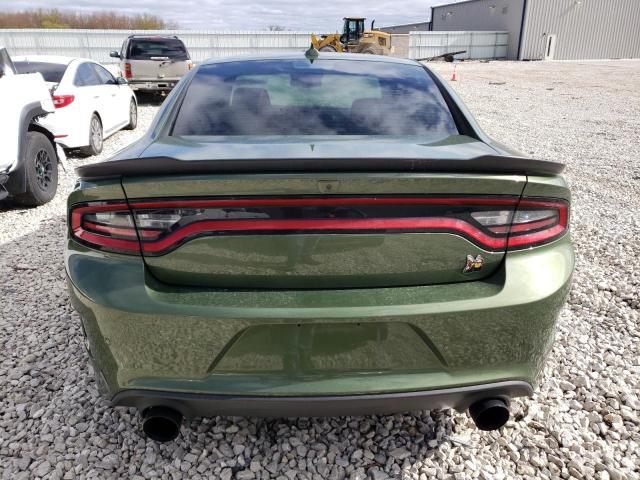 2C3CDXGJXLH107571 - 2020 DODGE CHARGER SCAT PACK GREEN photo 6