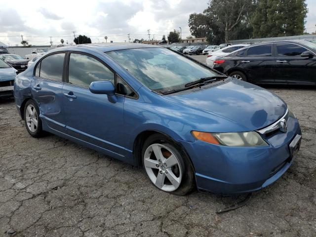 1HGFA16818L067180 - 2008 HONDA CIVIC EX BLUE photo 4