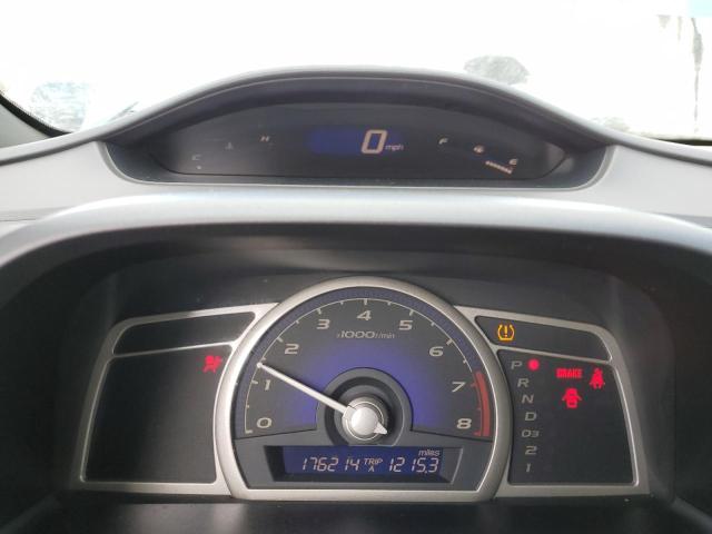 1HGFA16818L067180 - 2008 HONDA CIVIC EX BLUE photo 9