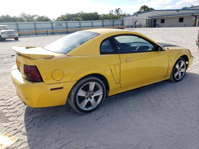 1FAFP4049XF232304 - 1999 FORD MUSTANG YELLOW photo 3