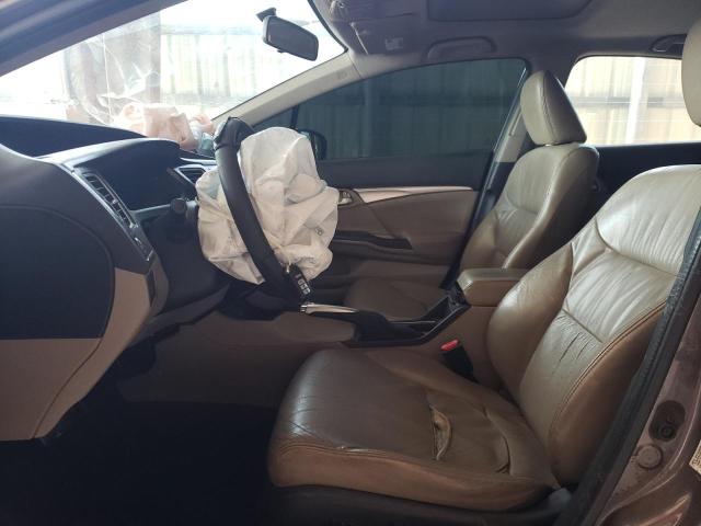 2HGFB2F95EH539367 - 2014 HONDA CIVIC EXL გრაფიტი ფოტო 7