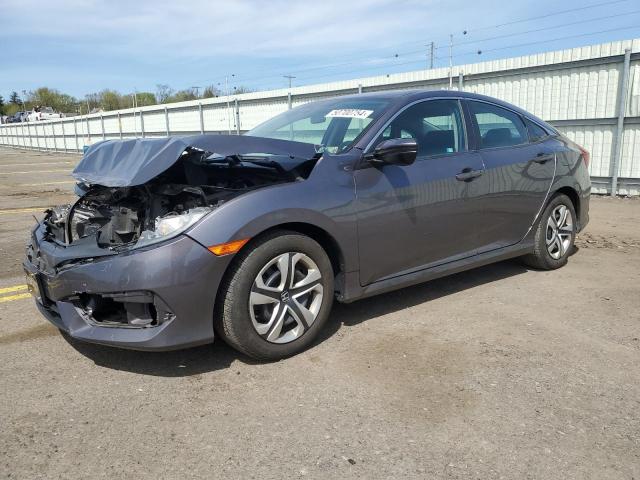 2HGFC2F5XJH514730 - 2018 HONDA CIVIC LX GRAY photo 1