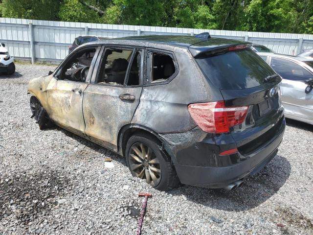 5UXWX9C52E0D14730 - 2014 BMW X3 XDRIVE28I BLACK photo 2