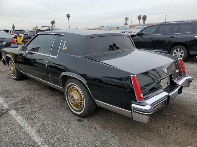 1G6AL5786CE610192 - 1982 CADILLAC ELDORADO BLACK photo 2