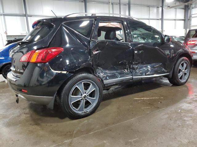 JN8AZ1MW7AW104731 - 2010 NISSAN MURANO S BLACK photo 3