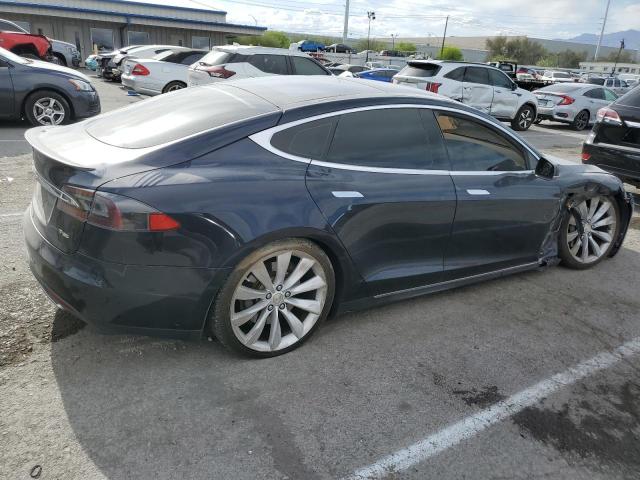 5YJSA1DPXDFP12056 - 2013 TESLA MODEL S Mavi foto 3