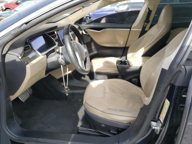 5YJSA1DPXDFP12056 - 2013 TESLA MODEL S Mavi foto 7