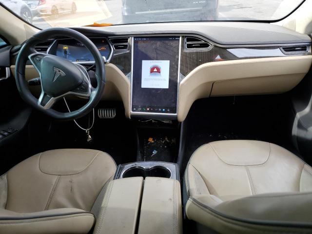 5YJSA1DPXDFP12056 - 2013 TESLA MODEL S Mavi foto 8