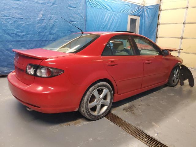 1YVHP80C285M16874 - 2008 MAZDA 6 I RED photo 3