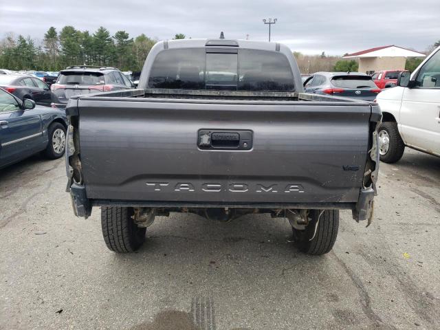 5TFCZ5ANXMX246917 - 2021 TOYOTA TACOMA DOUBLE CAB GRAY photo 6