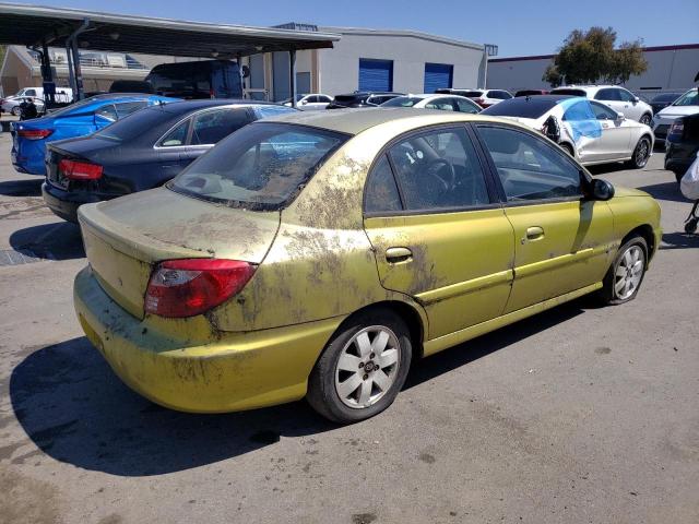 KNADC123916065169 - 2001 KIA RIO GREEN photo 3