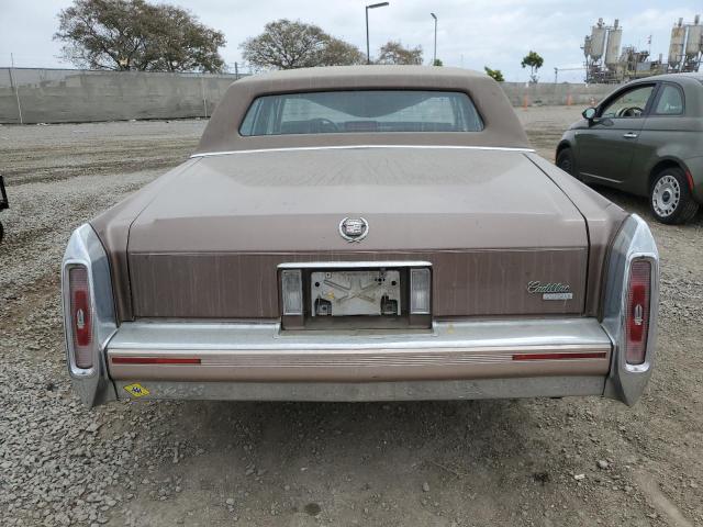 1G6DW5479LR705614 - 1990 CADILLAC BROUGHAM TAN photo 6