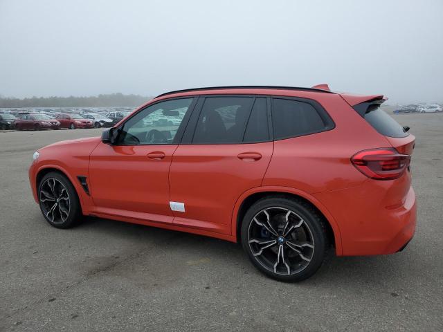 5YMTS0C07LLT10174 - 2020 BMW X3 M COMPETITION RED photo 2