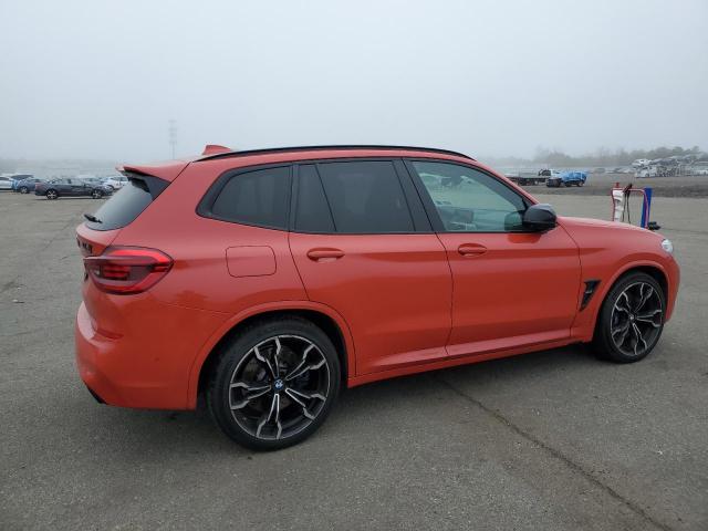 5YMTS0C07LLT10174 - 2020 BMW X3 M COMPETITION RED photo 3