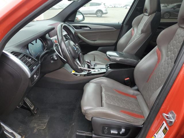 5YMTS0C07LLT10174 - 2020 BMW X3 M COMPETITION RED photo 7