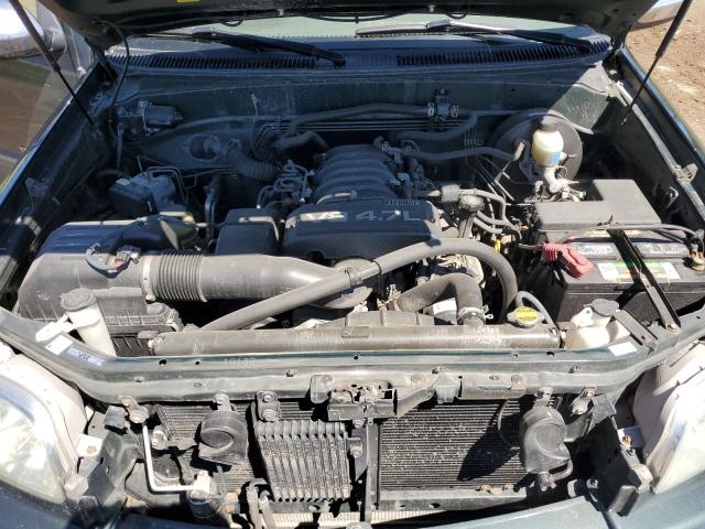 5TBBT44166S482479 - 2006 TOYOTA TUNDRA ACCESS CAB SR5 GREEN photo 11