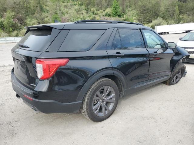 1FMSK8DH3PGA71174 - 2023 FORD EXPLORER XLT BLACK photo 3