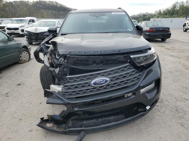 1FMSK8DH3PGA71174 - 2023 FORD EXPLORER XLT BLACK photo 5