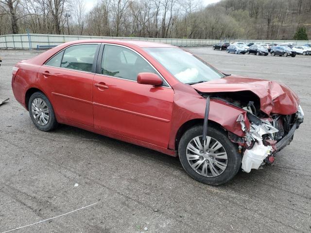 JTNBE46K673066874 - 2007 TOYOTA CAMRY CE RED photo 4