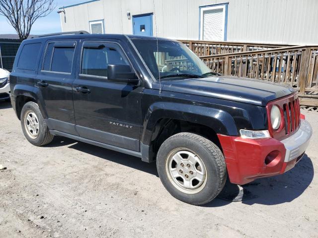 1C4NJRBB2CD541439 - 2012 JEEP PATRIOT SPORT BLACK photo 4