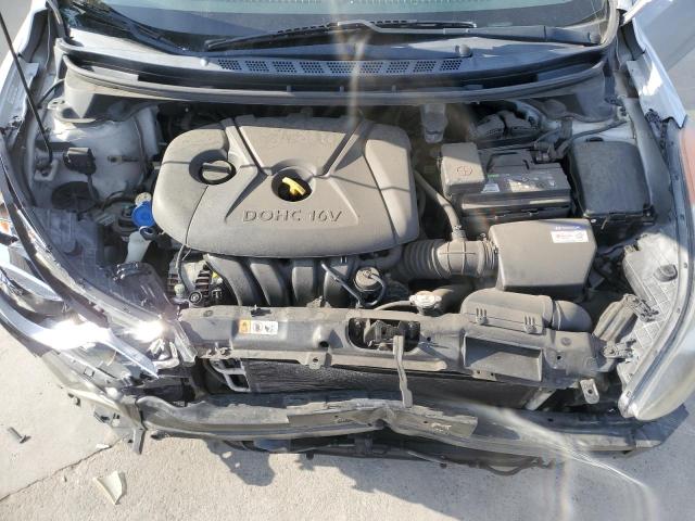 KMHDH4AE5CU341429 - 2012 HYUNDAI ELANTRA GLS SILVER photo 11