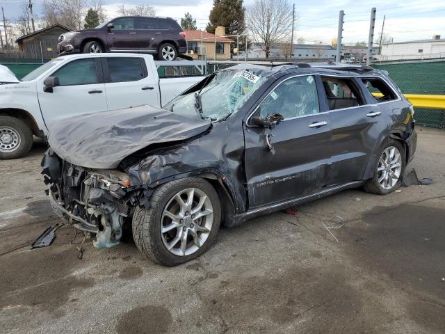 1C4RJFJT9EC359353 - 2014 JEEP GRAND CHER SUMMIT GRAY photo 1