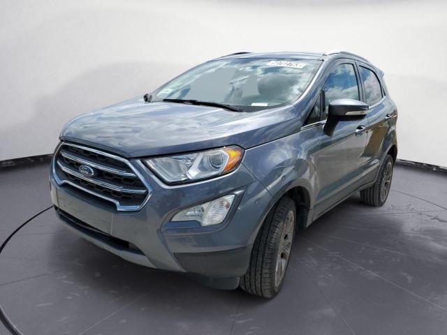 MAJ6P1WL7JC168253 - 2018 FORD ECOSPORT TITANIUM GRAY photo 1