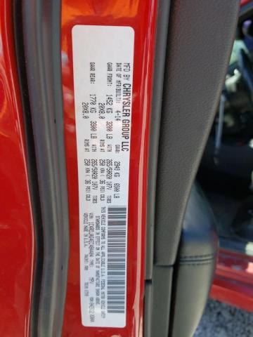 1C4RDJAG4EC484404 - 2014 DODGE DURANGO SXT RED photo 13