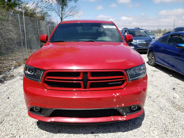 1C4RDJAG4EC484404 - 2014 DODGE DURANGO SXT RED photo 5