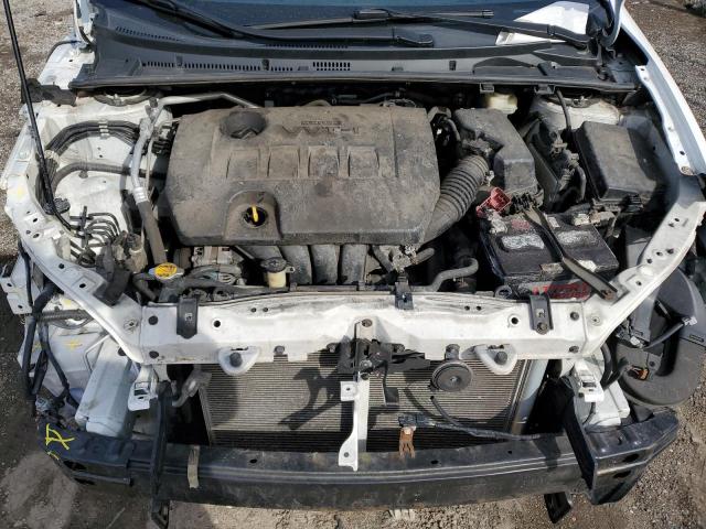 2T1BURHE1FC245261 - 2015 TOYOTA COROLLA L WHITE photo 11