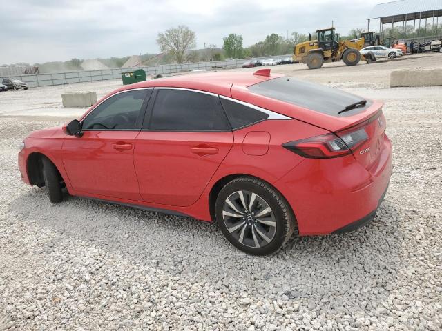19XFL1H75PE015152 - 2023 HONDA CIVIC EXL წითელი ფოტო 2