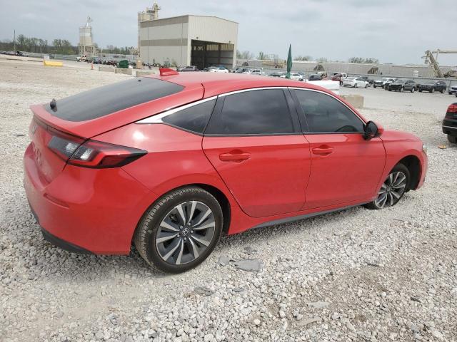 19XFL1H75PE015152 - 2023 HONDA CIVIC EXL წითელი ფოტო 3