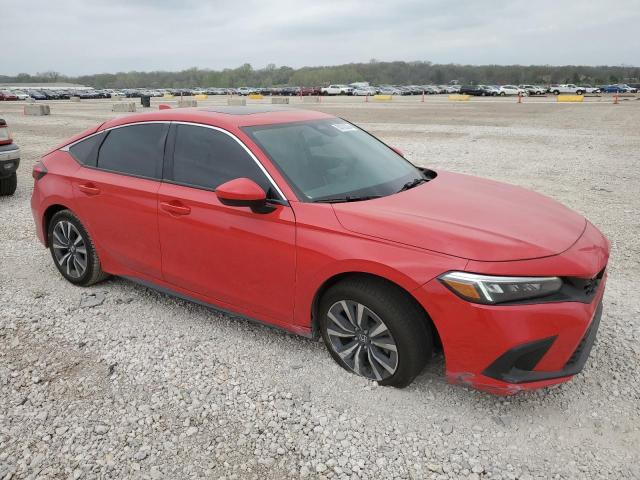 19XFL1H75PE015152 - 2023 HONDA CIVIC EXL წითელი ფოტო 4