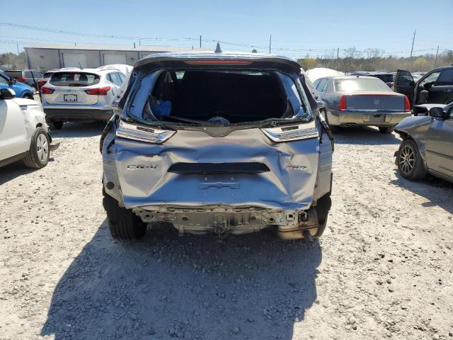 2HKRW6H34KH232517 - 2019 HONDA CR-V LX SILVER photo 6