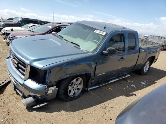 1GTEK290X9Z291520 - 2009 GMC SIERRA K1500 SLE BLUE photo 1