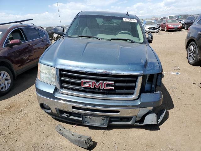 1GTEK290X9Z291520 - 2009 GMC SIERRA K1500 SLE BLUE photo 5