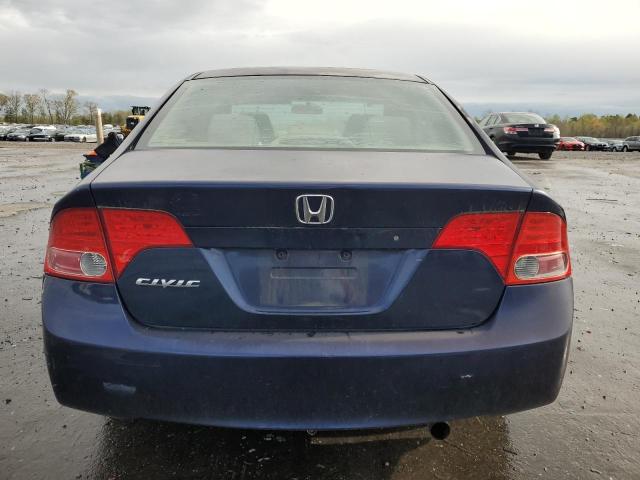 1HGFA16806L009607 - 2006 HONDA CIVIC EX BLUE photo 6